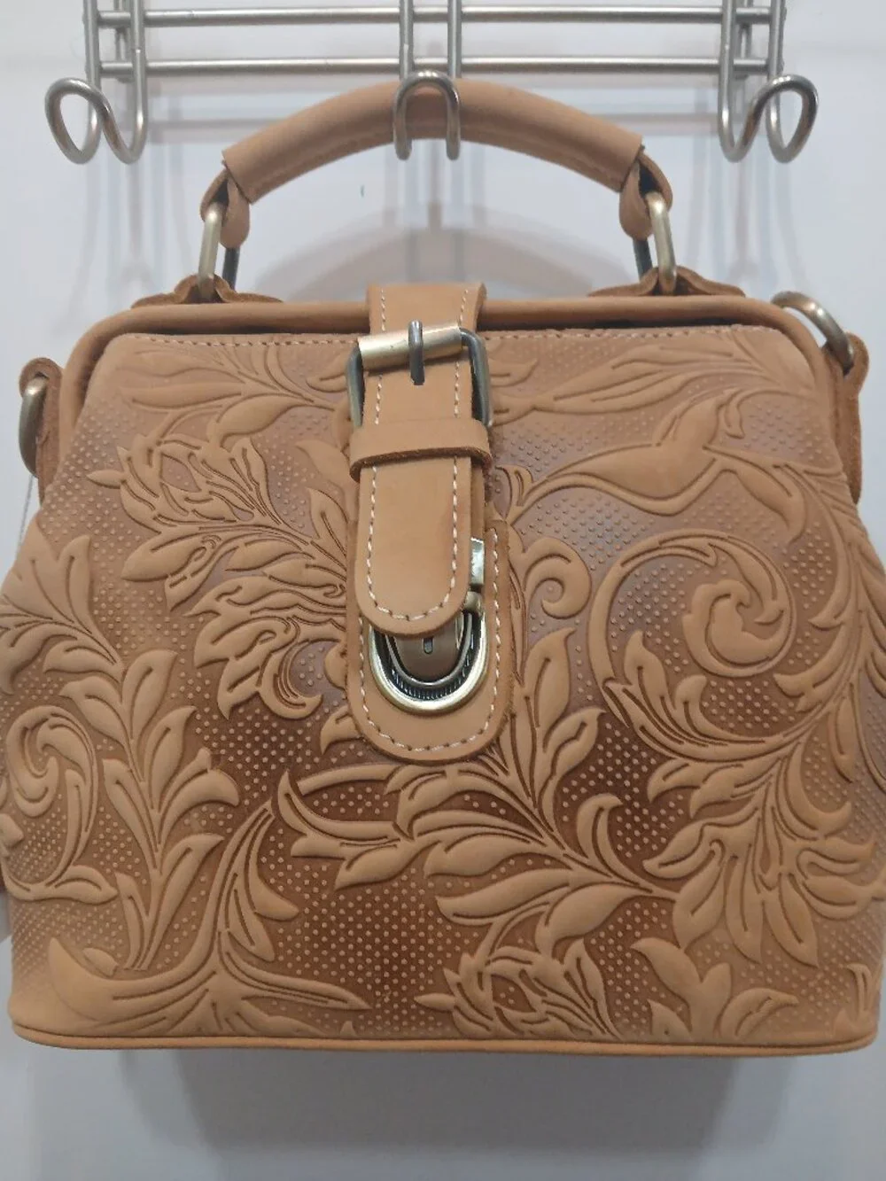 Italy Retro Noble Leather Satchel - Picture 1 of 9